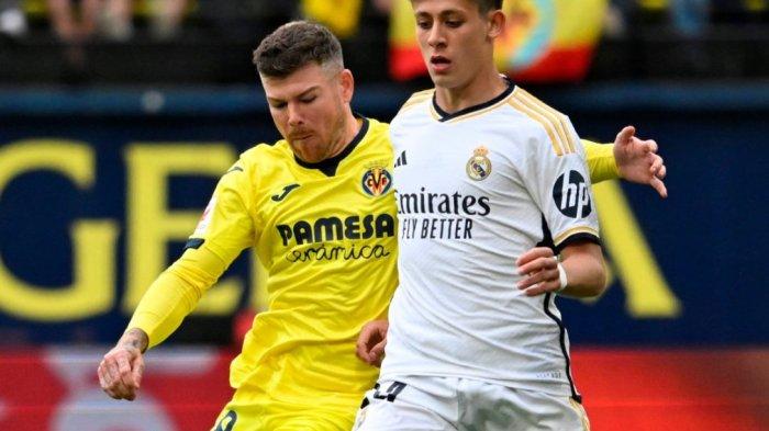 Hasil Liga Spanyol - Real Madrid ditahan imbang Villarreal di pekan ke-37 dengan skor 4-4