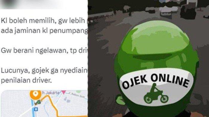 Viral Curhat Driver Ojek Online Dilecehkan Penumpang Pria, Alat Viral Diraba-raba, Korban Panik