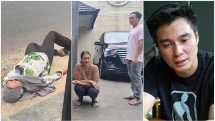 Viral Ibu-ibu Pura-pura Pingsan di Depan Kantor Baim Wong: Matanya Kedip-kedip, Gak Pingsan Ini