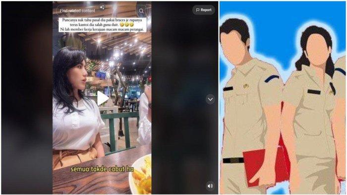 Viral PNS Ngaku Pakai Uang Pemerintah Untuk Pasang Behel, Rupanya tak Sadar Direkam, Malah Melengos