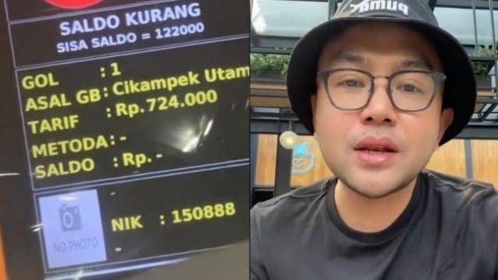 Pengemudi mobil yang ditagih tarif Rp 724 ribu