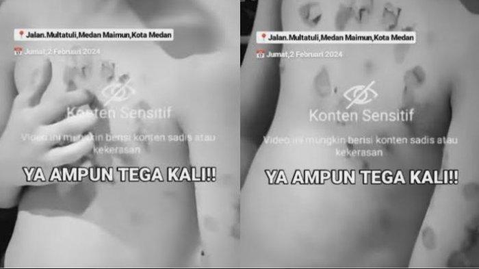 Viral karyawan siram bocah yang sedang berjualan pakai air panas di salah satu warkop di Jalan Multatuli, Medan Maimun, Kota Medan pada Jumat (2/2/2024) pukul 04.30 WIB pagi.