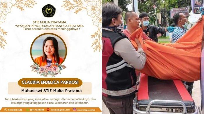 Kronologi meninggalnya seorang mahasiswi bernama Claudia Anjelica Pardosi dengan kondisi tertidur di dalam bus rute Jakarta-Jambi, pada Sabtu (23/12/2023). Claudia Anjelica Pardosi merupakan mahasiswi di Sekolah Tinggi Ilmu Ekonomi (STIE) Mulia Pratama, Jakarta. Claudia Pardosi dikabarkan berangkat dari Jakarta seorang diri untuk merayakan Natal dan Tahun Baru bersama keluarga di Jambi. (HO)