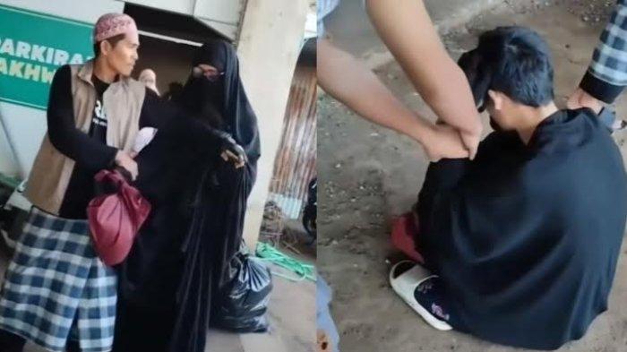 Viral pria bercadar menyusup ke jemaah wanita di Masjid Jannatul Firdaus Kanal Batua Raya, Makassar, Sulawesi Selatan pada Minggu (24/3/2024).
