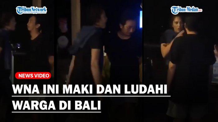 WNA Ini Maki dan Ludahi Warga di Bali
