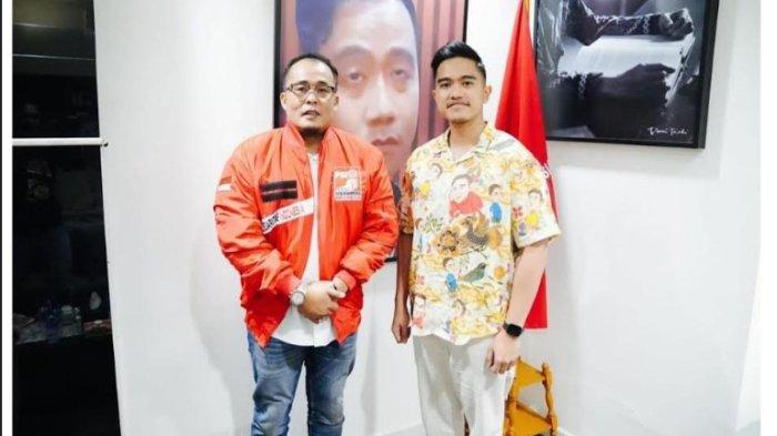 Foto Wakil Wali kota Medan Aulia Rachman Bersama Ketum PSI Kaesang Pangarep. Aulia resmi bergabung dengan Partai Solidaritas Indonesia (PSI).