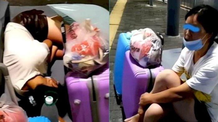 Wanita tidur di jalanan diusir suami dan keluarganya karena tak bisa memberikan keturunan