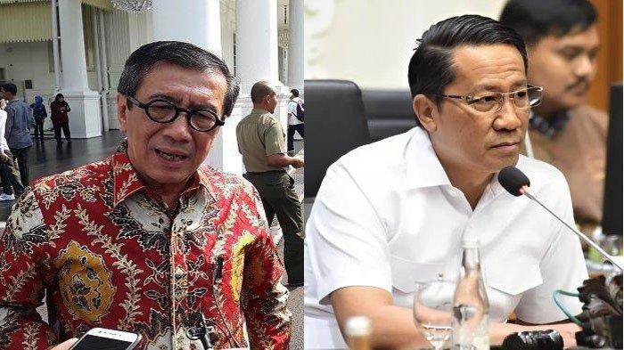 Yasonna Laoly dikabarkan dicopot dari jabatan Menteri Hukum dan HAM Besok Senin (19/8/2024). Posisi Yasonna akan diisi oleh Supratman Andi Agas.