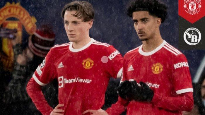 Wonderkid Manchester United Zidane Iqbal (kanan) dikira keturunan Indonesia