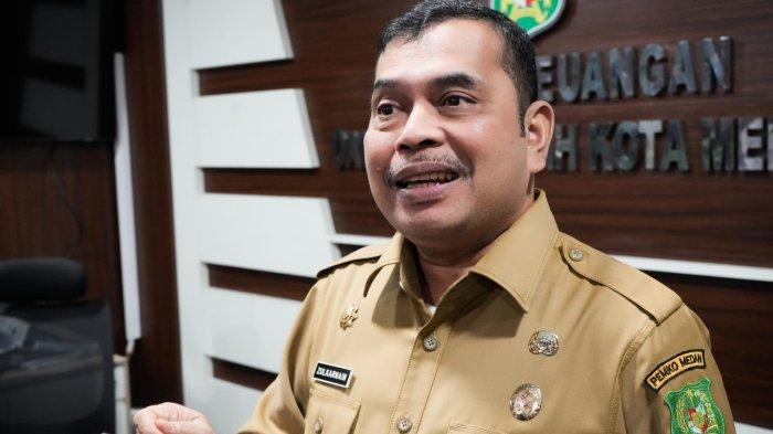 Kepala BPKAD Kota Medan Zulkarnain 