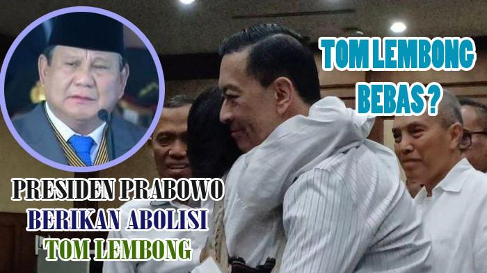 DPR Setujui Pengaduan Presiden Prabowo, Abolisi Tom Lembong dan Amnesti Hasto Kristiyanto - Tribun-medan.com
