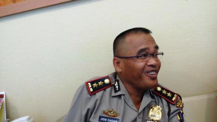 AKBP Jidin Siagian memastian bahwa ke 11 warga Lampung yang sempat diisukan kelompok teroris adalah pedagang. (Tribun-Medan.com/ Joseph Ginting)