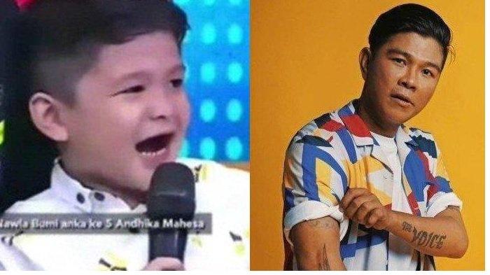 Ayahnya Dijelekkan Penyanyi Baru, Anak Andika Kangen Band Menyanyi Lagu