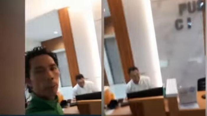 DITOLAK BEROBAT - Sebuah video menunjukkan seorang ayah yang mengeluh anaknya ditolak berobat di salah satu puskesmas di Kabupaten Bekasi, Jawa Barat.