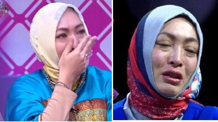 Angelina Sondakh menangis -