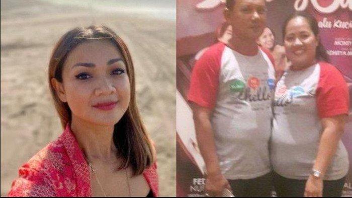 Artis Nirina Zubir (kiri) dan Riri Khasmita (kanan), ART yang menggelapkan sertifikat tanah ibu Nirina Zubir.