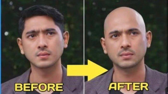 Arya Saloka. Pesinetron Arya Saloka mendadak mau habisi rambutnya sampai botak hingga sikap suami Putri Anne tuai sorotan.