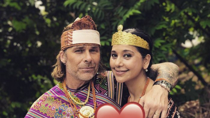 Ayu Azhari dan Mike Tramp