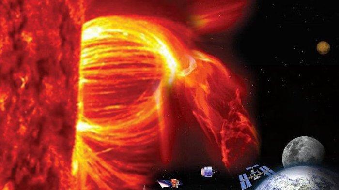 Badai matahari sebabkan jaringan internet mati di seluruh dunia.