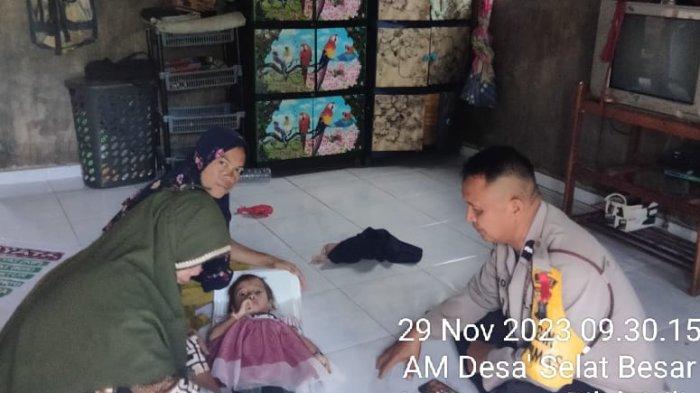 Polsek Bilah Hilir Polres Labuhanbatu terus berupaya melakukan pencegahan dan antisipasi stunting di wilayahnya, Sabtu (02/12/2023).