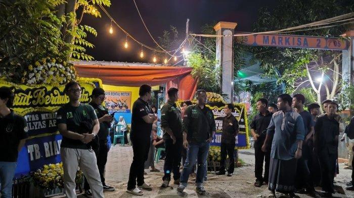 Kondisi rumah salah satu korban penembakan di Rest Area KM 45 Tangerang-Merak, Ilyas Abdurrahman, di daerah Rajeg, Kabupaten Tangerang