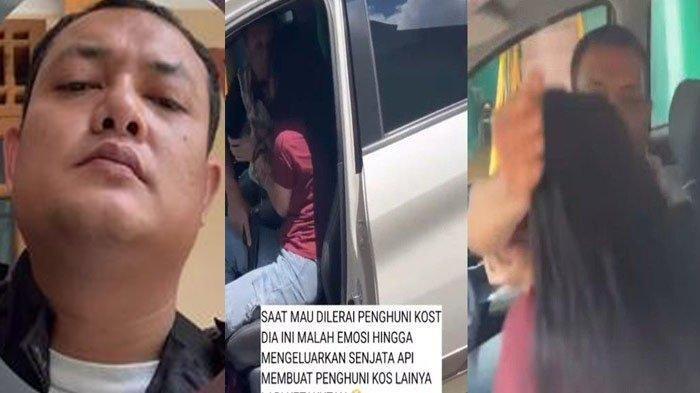 POLISI ANIAYA MANTAN PACAR - Tangkapan layar detik-detik Bripka Rio Rolando Manurung oknum anggota Polrestabes Palembang yang viral menganiaya mantan pacarnya, Wina Septianty, Kamis (17/04/2025)