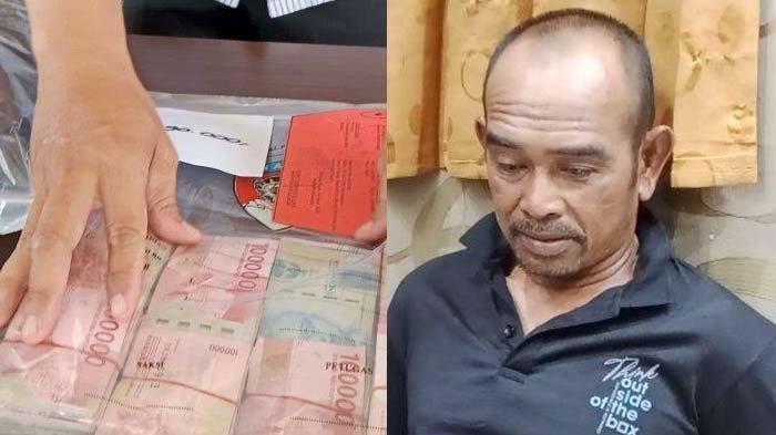 PERAMPOK SADIS - Seorang buruh singkong bernama Wahono (49) harus berurusan dengan hukum`setelah nekat melakukan perampokan sadis terhadap tetangganya sendiri