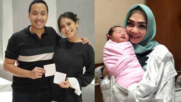 Caca Tengker dan Barry Tamin dikaruniai putri pertama pada Jumat (28/08/2018)