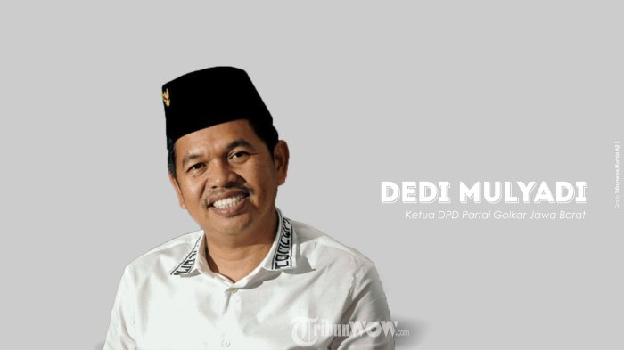 Dedi Mulyadi. (Grafis Tribunwow/Kurnia Aji Setyawan)