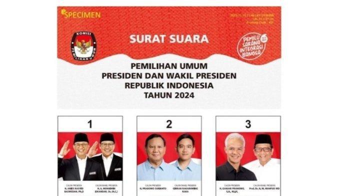 Ilustrasi surat suara