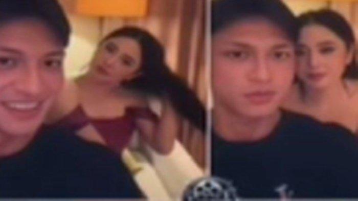 Foto Dewi Perssik di kamar dengan pria muda tersebar