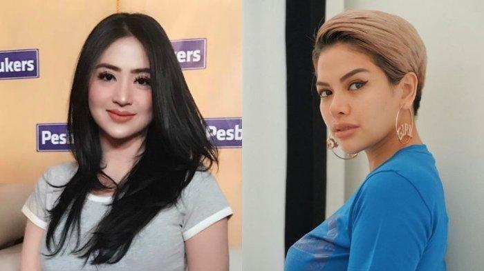 Dewi Perssik - Nikita Mirzani. (Instagram @dewiperssikreal - @nikitamirzanimawardi_17)