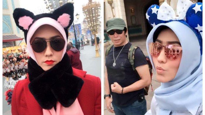 Dina Risty dan Parto Patrio yang terpaut usia 18 tahun.