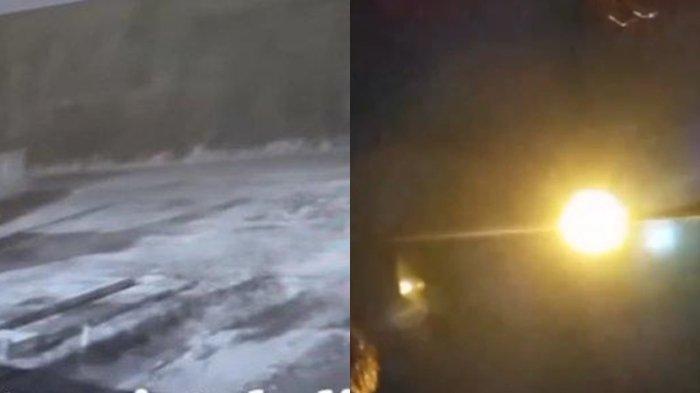 Sebuah benda yang jatuh dari langit sempat menggemparkan media sosial. Benda yang jatuh dari langit itu terlihat mengeluarkan api. 