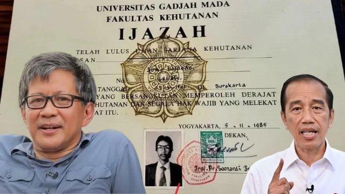 Pedas Mulut Rocky Gerung Soal Dugaan Ijazah Palsu Jokowi: Ijazah Pasti Asli, Pemiliknya yang Palsu - Tribun-medan.com
