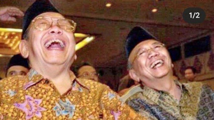 Gus Dur dan Gus Sholah.