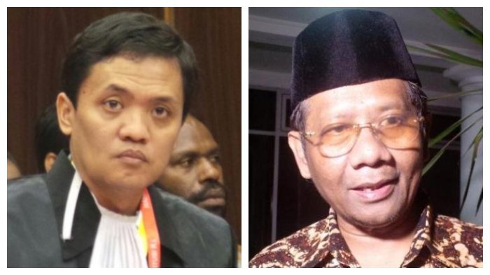 Habiburokhman dan Mahfud MD. (Kolase/TribunWow.com)