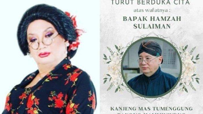 HAMZAH SULAIMAN MENINGGAL DUNIA -- Sosok Hamzah Sulaiman Pemilik Rumah Makan Raminten di Yogyakarta, Meninggal Dunia di Usia 75 Tahun