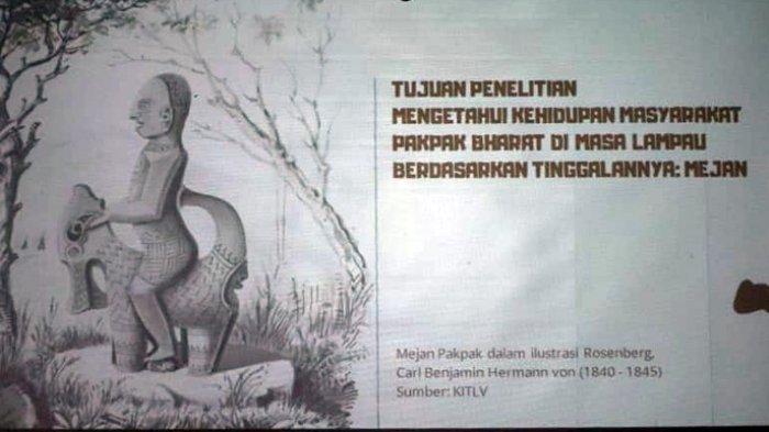 Tim Peneliti Cagar Budaya dari Fakultas Ilmu Kebudayaan Universitas Gajah Mada (UGM) Yogyakarta melaksanakan Diseminasi Hasil Laporan Akhir di hadapan seluruh pemangku kepentingan yang ada di Kbaupaten Pakpak Bharat, Sumatera Utara, Senin (18/12/2023). (Diskominfo)
