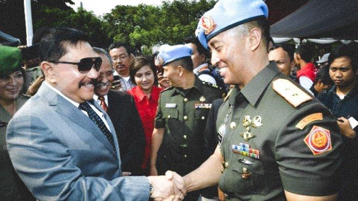 Jenderal TNI (Purn) AM Hendropriyono dan KASAD Jenderal TNI Andika