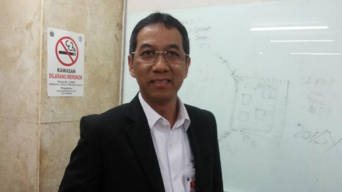 Kepala Pengelola Keuangan dan Aset Daerah DKI Jakarta Heru Budi Hartono di Balai Kota, Rabu (12/10/2016)