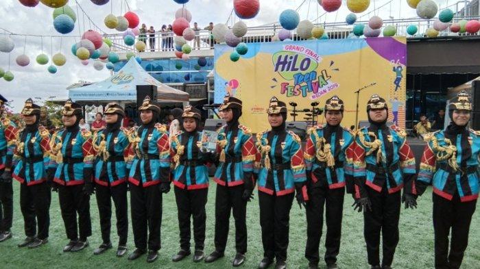 Kemeriahan Grand Final Hilo Teen Festival Medan 2019 di Rooftop Ringroad Citywalk, Jalan Ring Road Nomor 7, Sunggal, Minggu (15/12/2019).