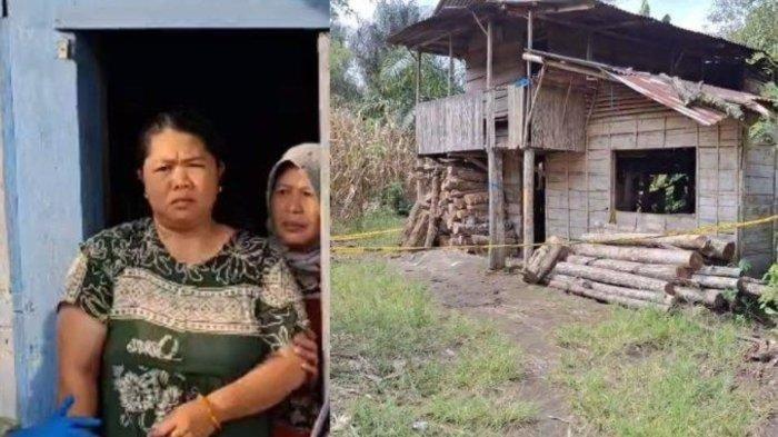 Kolase Pelaku (kiri) dan Pondok Kebun TKP Kejadian (Kanan). Curhat WH Suami Tewas Dibunuh Istri di Rejang Lebong, Pilih Numpang di Pondok Tetangga-Takut Dengan Istri
