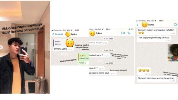 Bahkan ibu kos itu memanggilnya dengan kata 'yang' yakni singkatan 