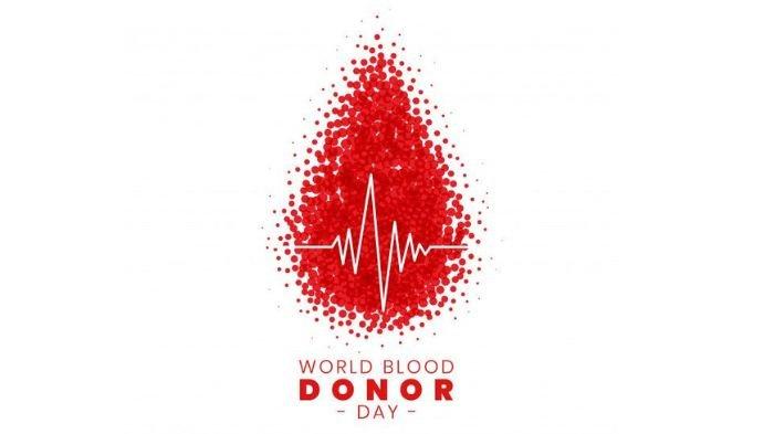 DONOR DARAH- Ilustrasi gambar peringatan Hari Donor Darah Sedunia yang diperingati tiap tanggal 14 Juni.
