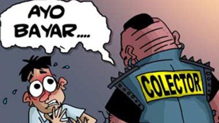 Ilustrasi debt collector
