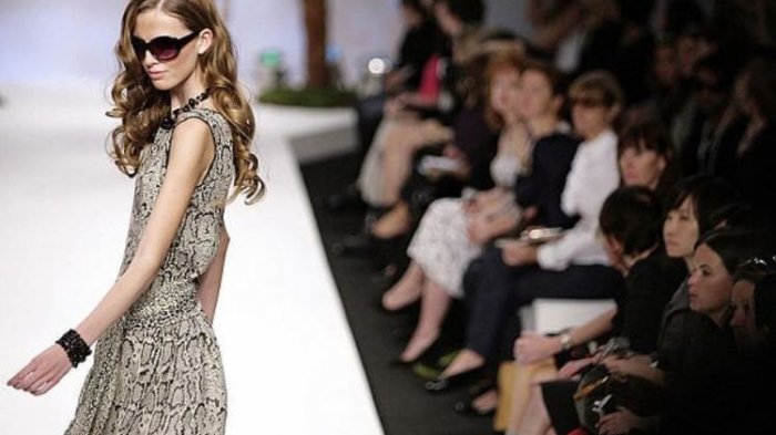 Ilustrasi fashion show(Telegraph.co.uk)