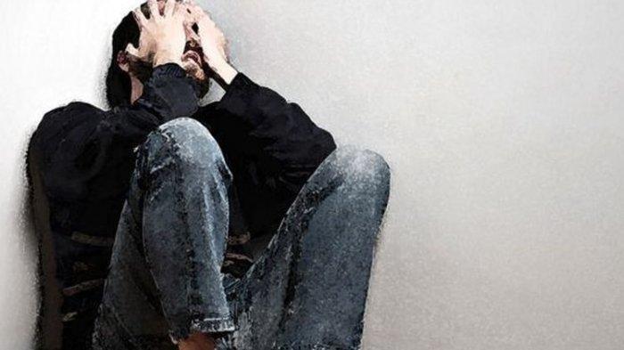 Ilustrasi kekerasan rumah tangga terhadap pria.(GETTY IMAGES)