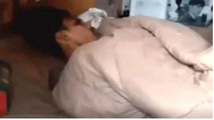 Ilustrasi maling tidur