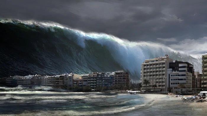Ilustrasi megathrust